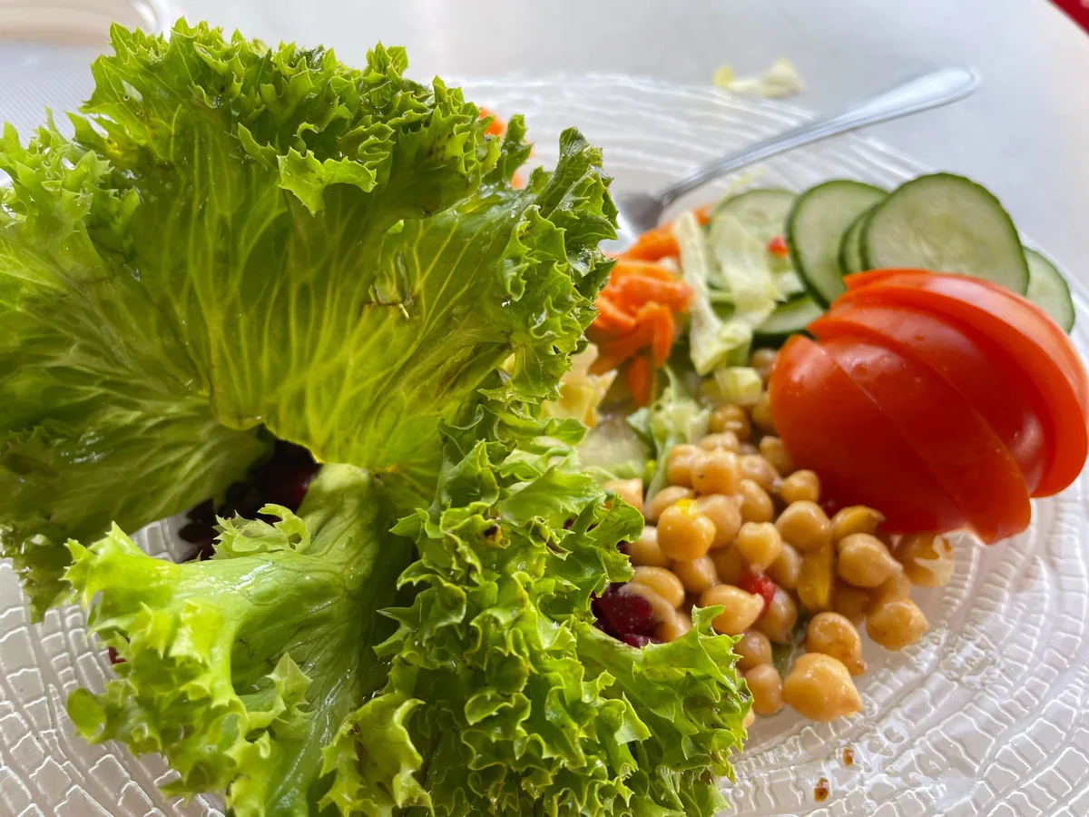 Bild von einem Salatteller.